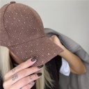 cappello in velluto e costina best hat